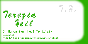 terezia heil business card